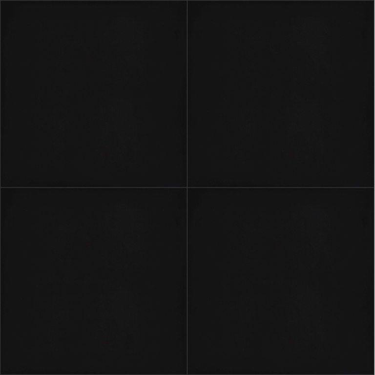 TIMES SQUARE - 24X24, BLACK, MATTE